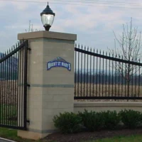 steel gates