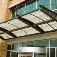 slide steel canopy framing